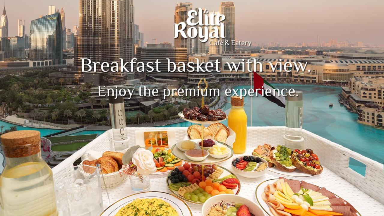 Elite Royal Apartment - Full Burj Khalifa & Fountain View - Premier - 2 Bedrooms & 1 Open Bedroom Without Partition Dubai Ngoại thất bức ảnh