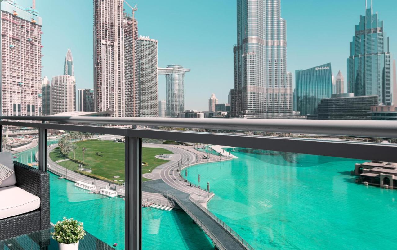 Elite Royal Apartment - Full Burj Khalifa & Fountain View - Premier - 2 Bedrooms & 1 Open Bedroom Without Partition Dubai Ngoại thất bức ảnh