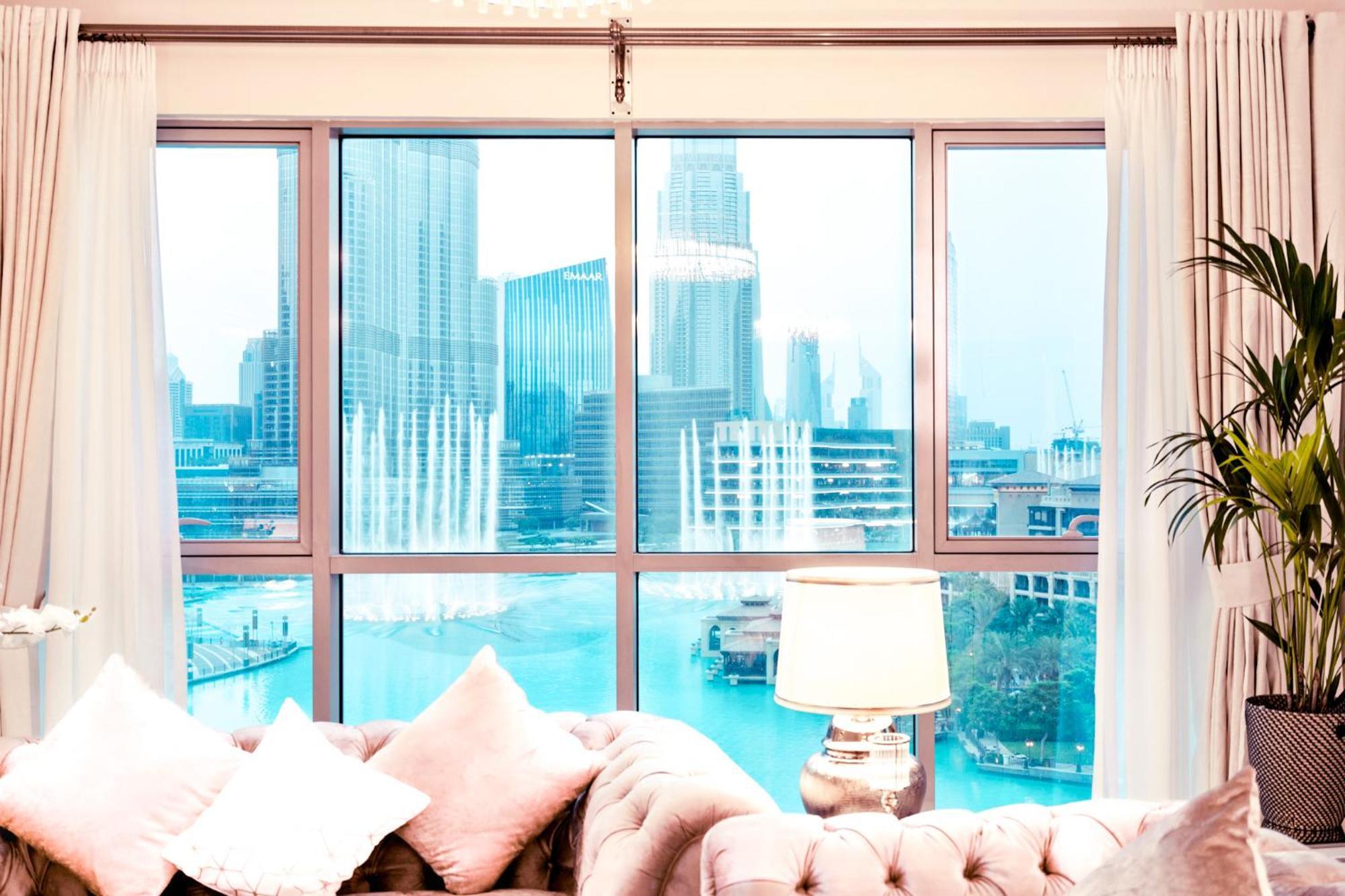 Elite Royal Apartment - Full Burj Khalifa & Fountain View - Premier - 2 Bedrooms & 1 Open Bedroom Without Partition Dubai Ngoại thất bức ảnh