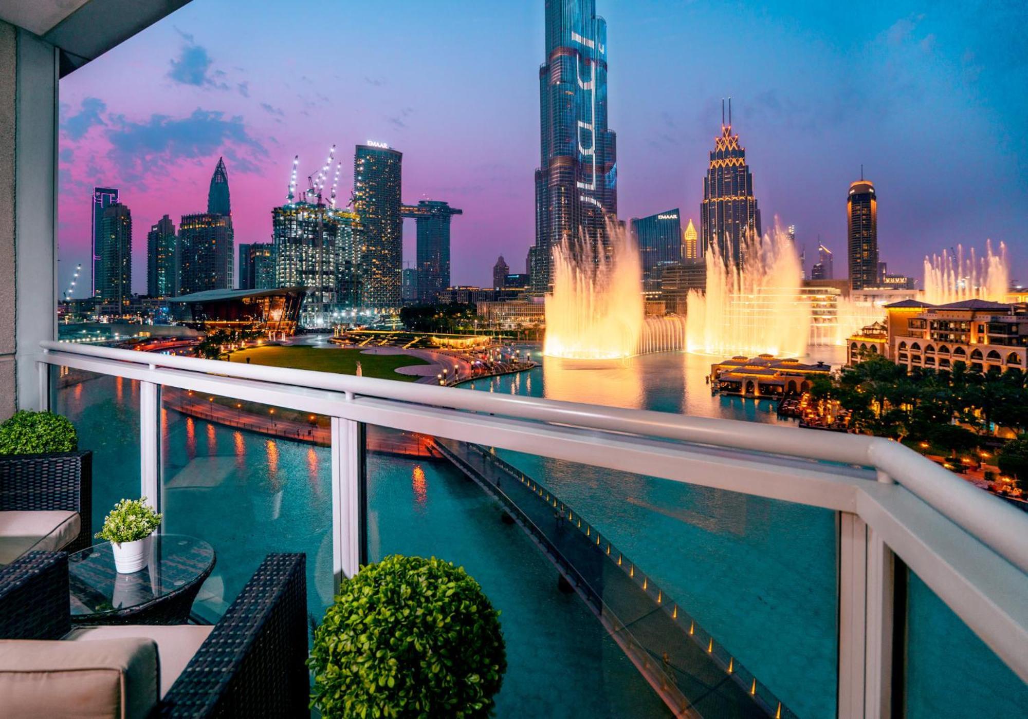 Elite Royal Apartment - Full Burj Khalifa & Fountain View - Premier - 2 Bedrooms & 1 Open Bedroom Without Partition Dubai Ngoại thất bức ảnh